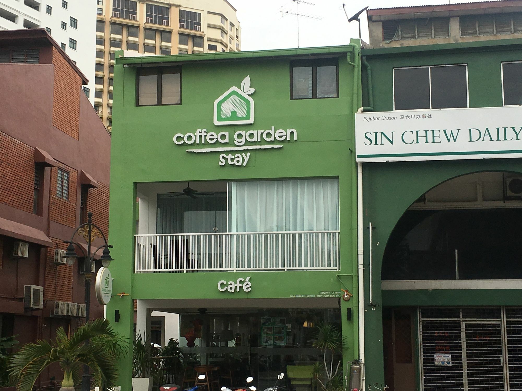 Coffea Garden Cafe & Stay Malacca Exteriör bild